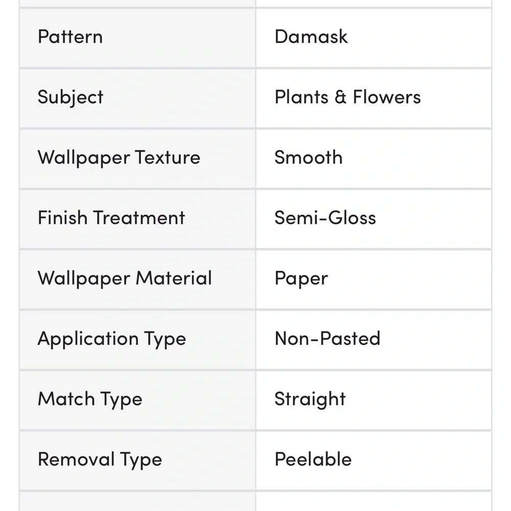 2 - Damask Wallpaper Rolls